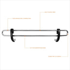 Stainless Steel Rear Bumper Protector for Honda Odyssey (2005–2010)