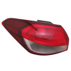 Replacement Driver Side Halogen Outer Tail Light Assembly for Kia Forte (2017–2018)
