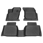 Set of 3 Black Floor Mats Liner for Ford Fusion Lincoln MKZ (2017–2020)