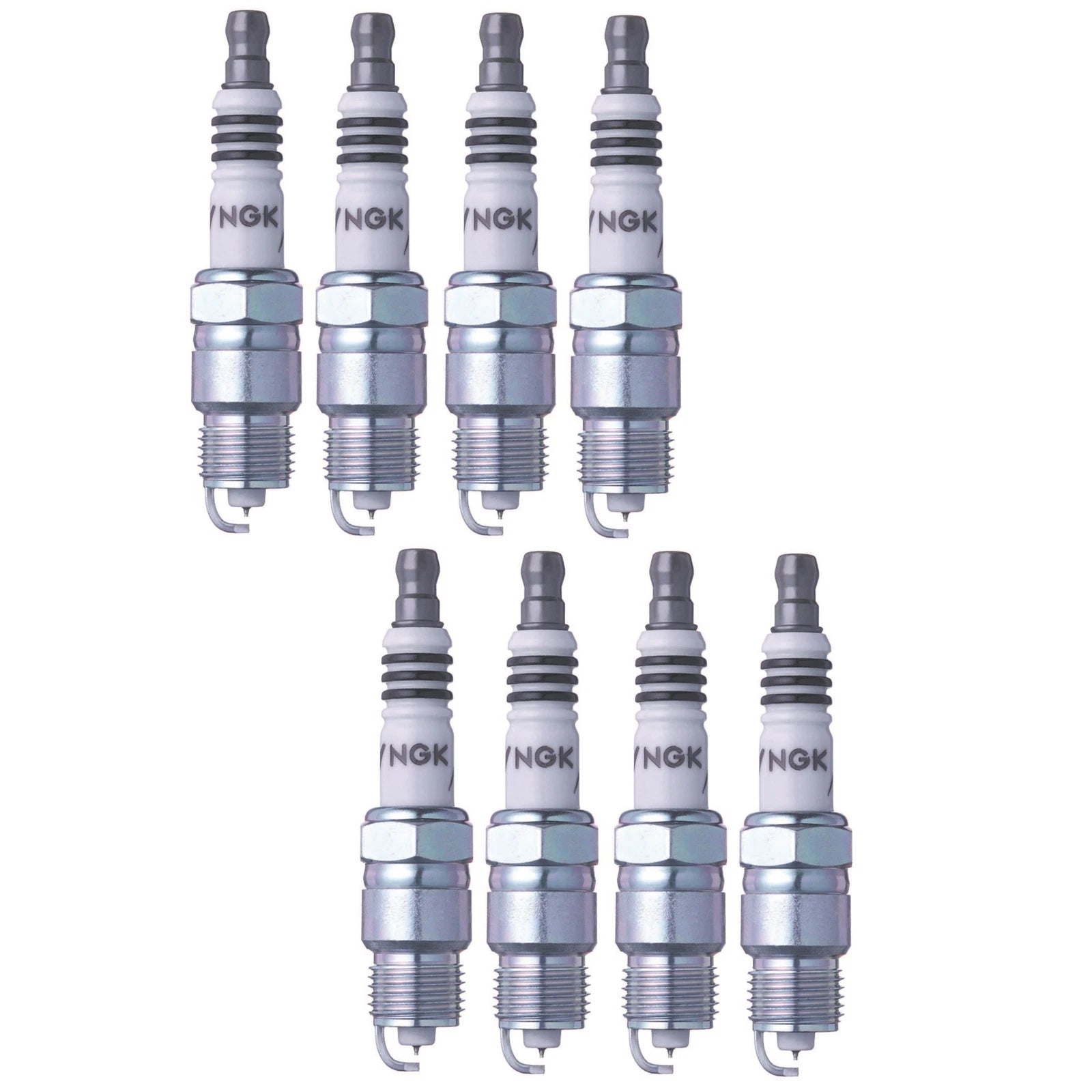 Set of 8 NGK Iridium IX Spark Plugs 0.054 for Ford E-350 (1992–2002)
