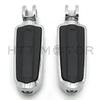 Chrome Lightning Footpegs for Kawasaki Vulcan 1500 800 900 (1996–2009)