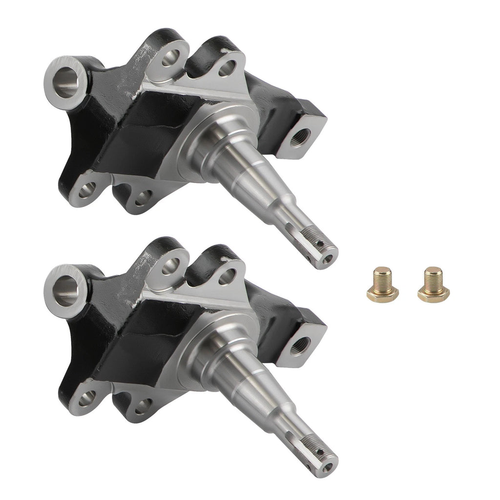 2" Drop Spindles with Disc Brakes for Chevy II Nova Buick Apollo (1968–1974)