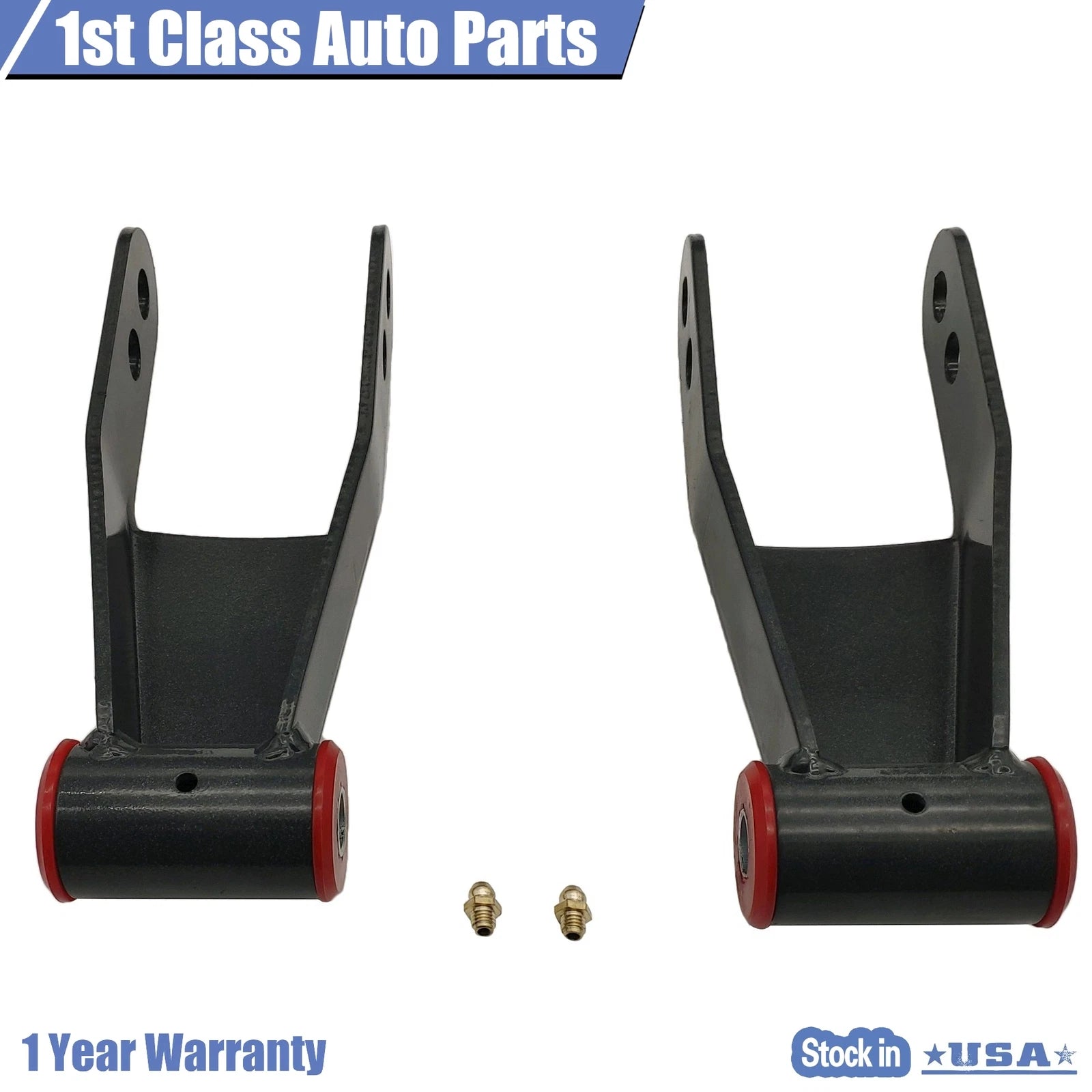 Set of 2 Rear Lowering Shackles for Ford F150 1997–2003