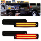 2X LED Side Marker Turn Signal Lights for Hummer H2 (2003–2009)