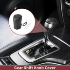 1 Pc Gear Shift Knob Cover for Nissan Murano (2009–2013) Black Gray