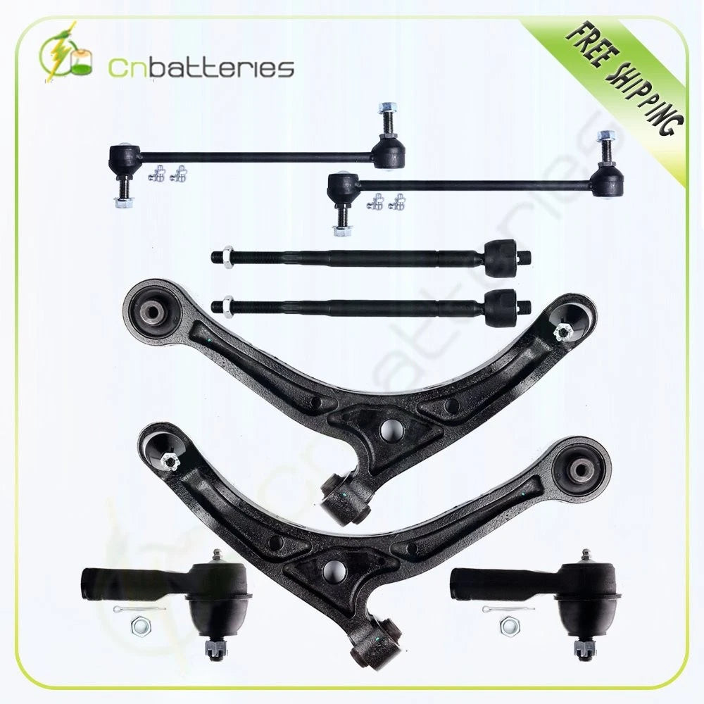 Set of 8 Inner Outer Tie Rod Ends for Honda Odyssey (2002–2004)