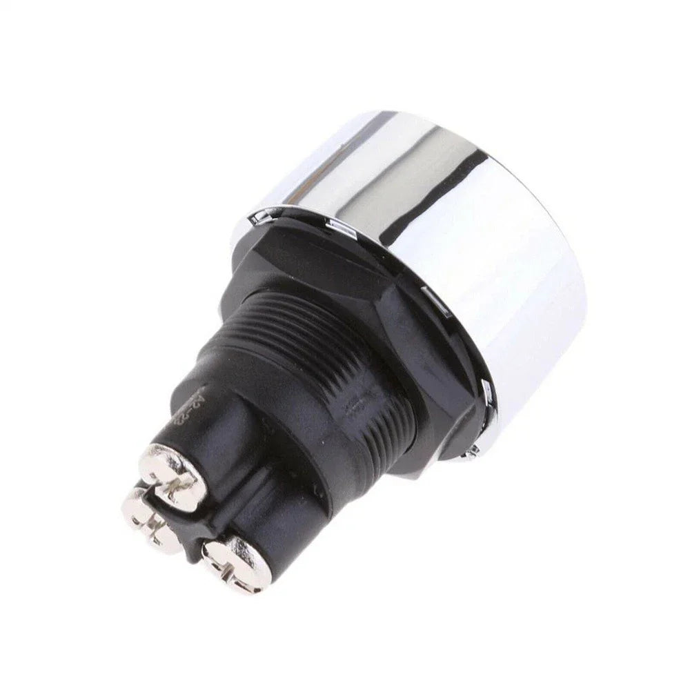 Red Illuminated Engine Start Push Button Switch for Universal DC12-24V