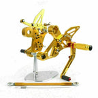 Adjustable Rearsets Foot Pegs Rear Set for Yamaha MT-09 FZ-09 (2014) Gold