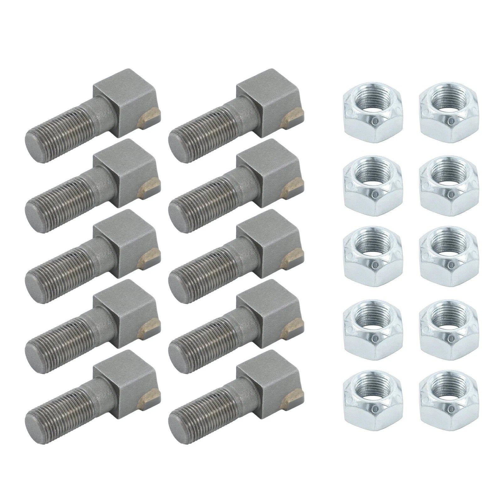 10X Threaded Stump Grinder Teeth 2-1/2" for Bradco Shaver Ashland Baumalight
