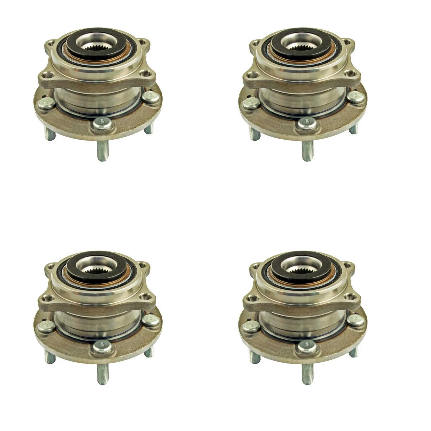 ACDelco Front & Rear Wheel Bearing & Hubs Kit for Santa Fe Sport, Sorento AWD (2013–2019)