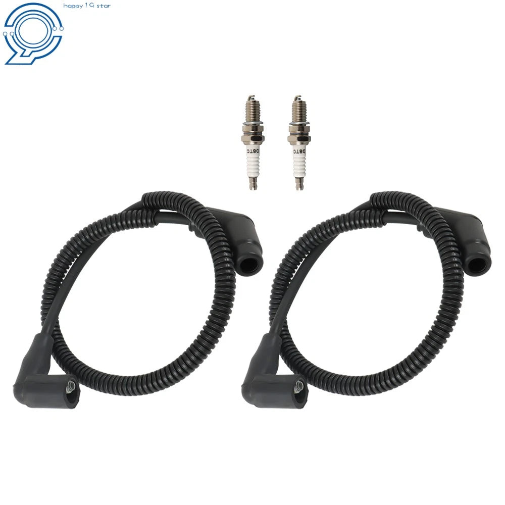 Spark Plug & Wire Cap for Can-Am Maverick 1000 (2014–2015) 420665330 420664300