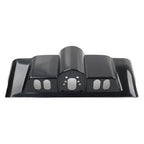 Unpainted Black Inner Fairing Switch Caps for Harley Electra Glide (1996-2013)