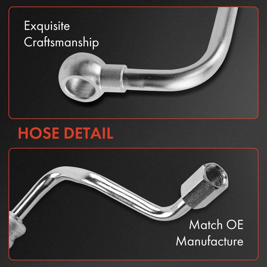 2X Power Steering Pressure and Return Hose Assembly for Subaru Impreza