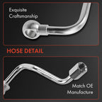 2X Power Steering Pressure and Return Hose Assembly for Subaru Impreza