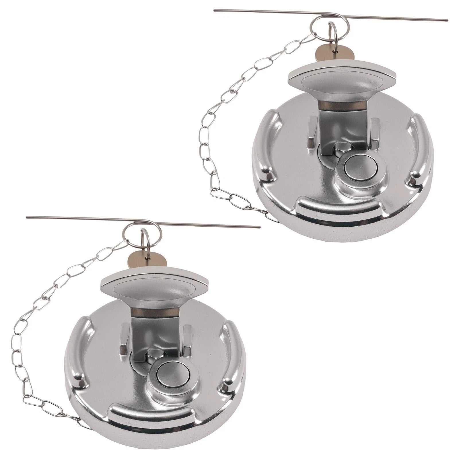 4" Tank Security for Peterbilt 365 367 579 587 (2007–2017) 11-04859-200 Silver