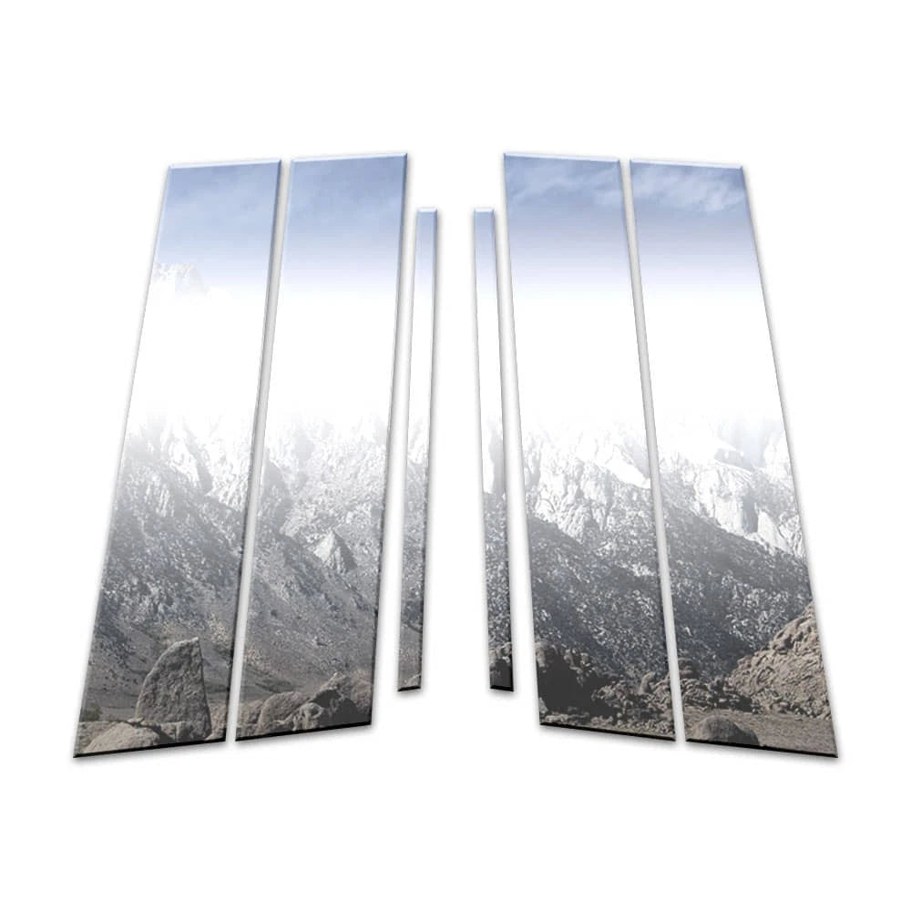 Diamond Grade 6pc Stainless Steel Pillar Post Covers for 2013-2016 Mazda CX-5