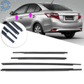 Set of 4 Outside Window Weatherstrip Seals for Yaris Sedan (2007–2016)