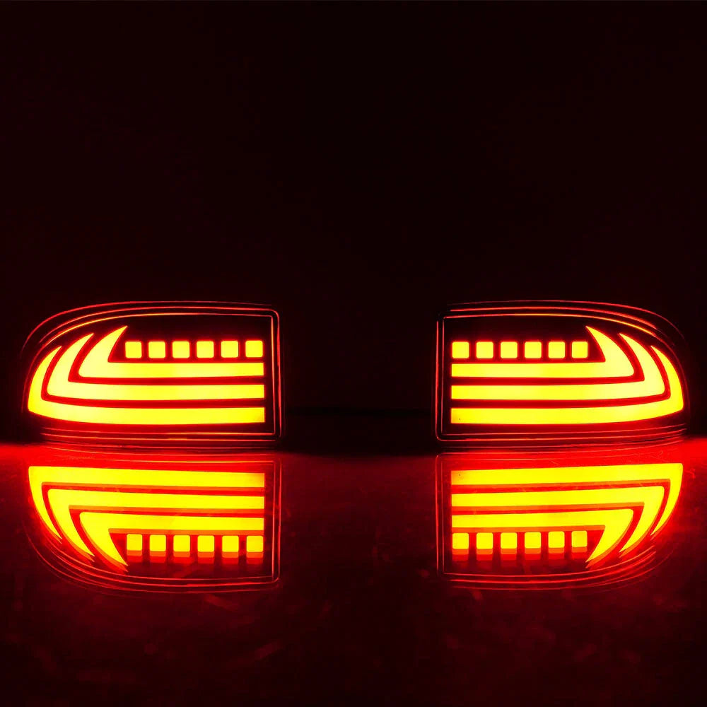 Red Lens Bumper Reflector Fog / Turn Signal Lights for Lexus IS (2006–2013)