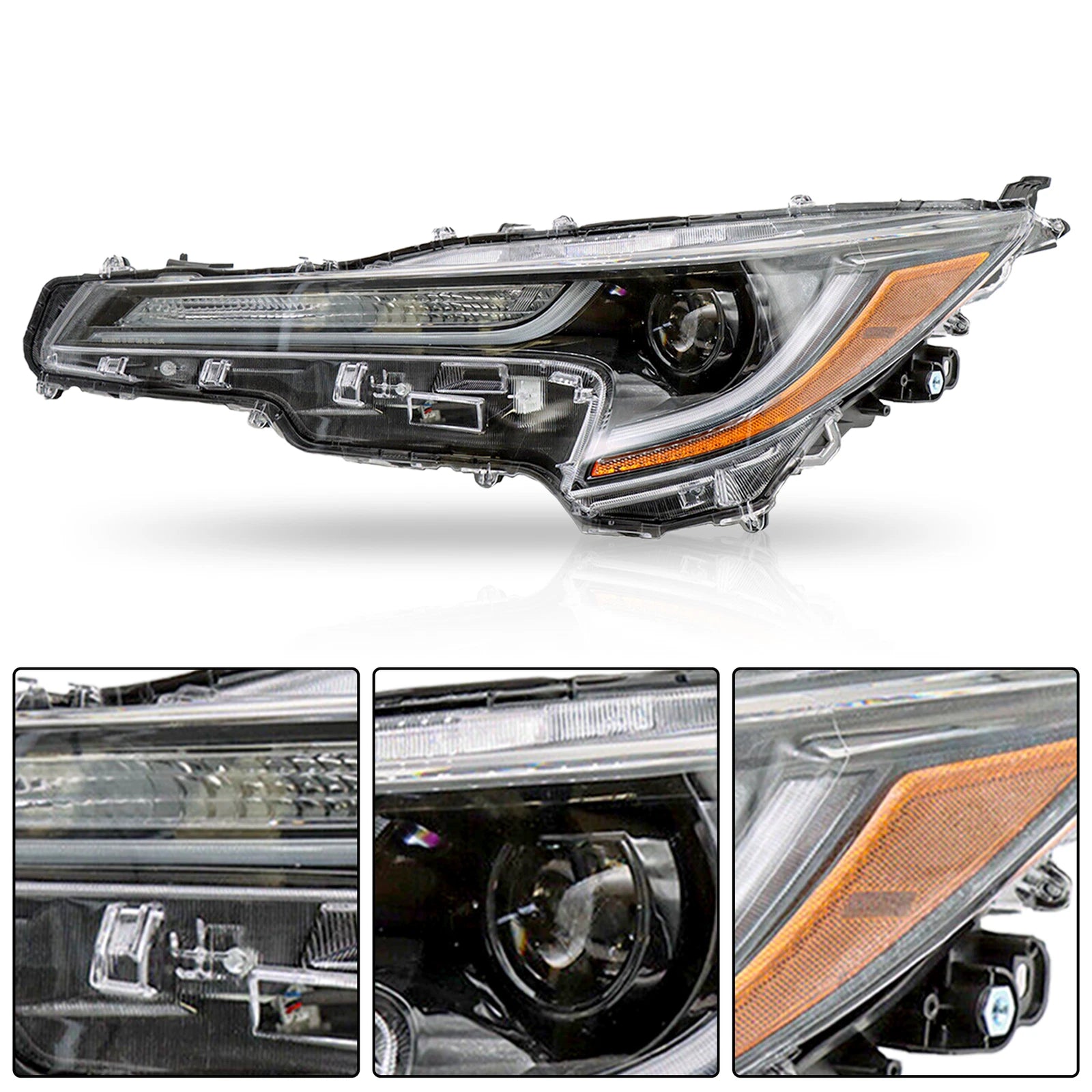 LED Left Driver Side Headlight for Toyota Corolla (2020-2021)