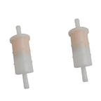 2X Inline Gas Fuel Filter for Johnson Evinrude OMC Outboard (0398327)