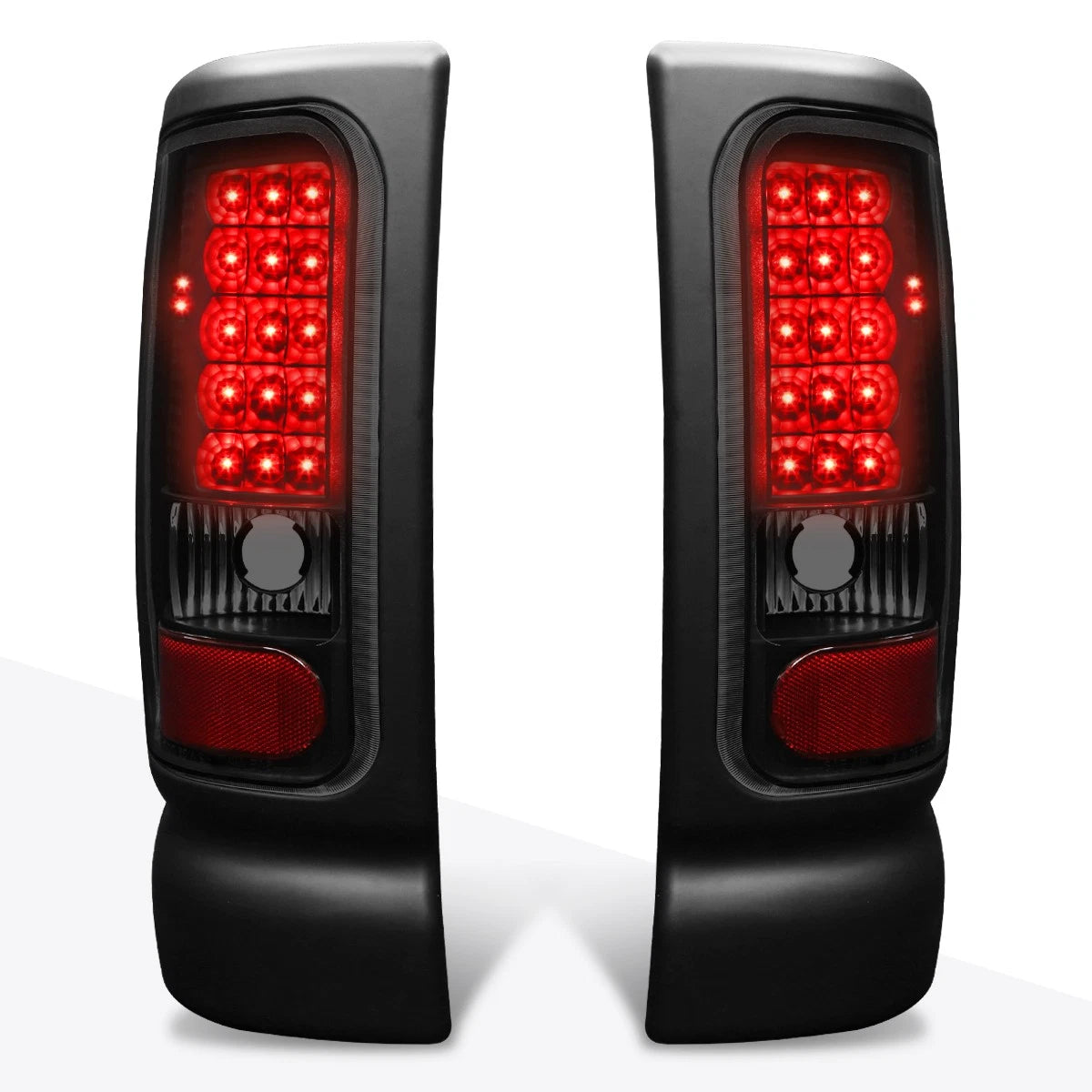 Full LED Tail Light Brake/Reverse Lamp Pair for Dodge Ram Pickup (1994–2002)