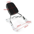Passenger Backrest Sissy Bar for Honda Shadow SABRE/Ace VT1100 (1997-2003)
