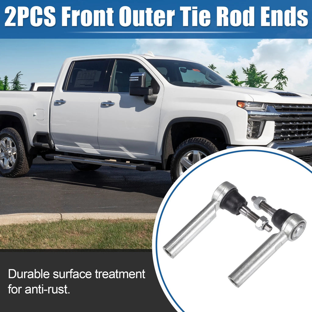 2X Front Outer Tie Rod End Links for Cadillac Escalade, Chevrolet Tahoe (2007–2014)