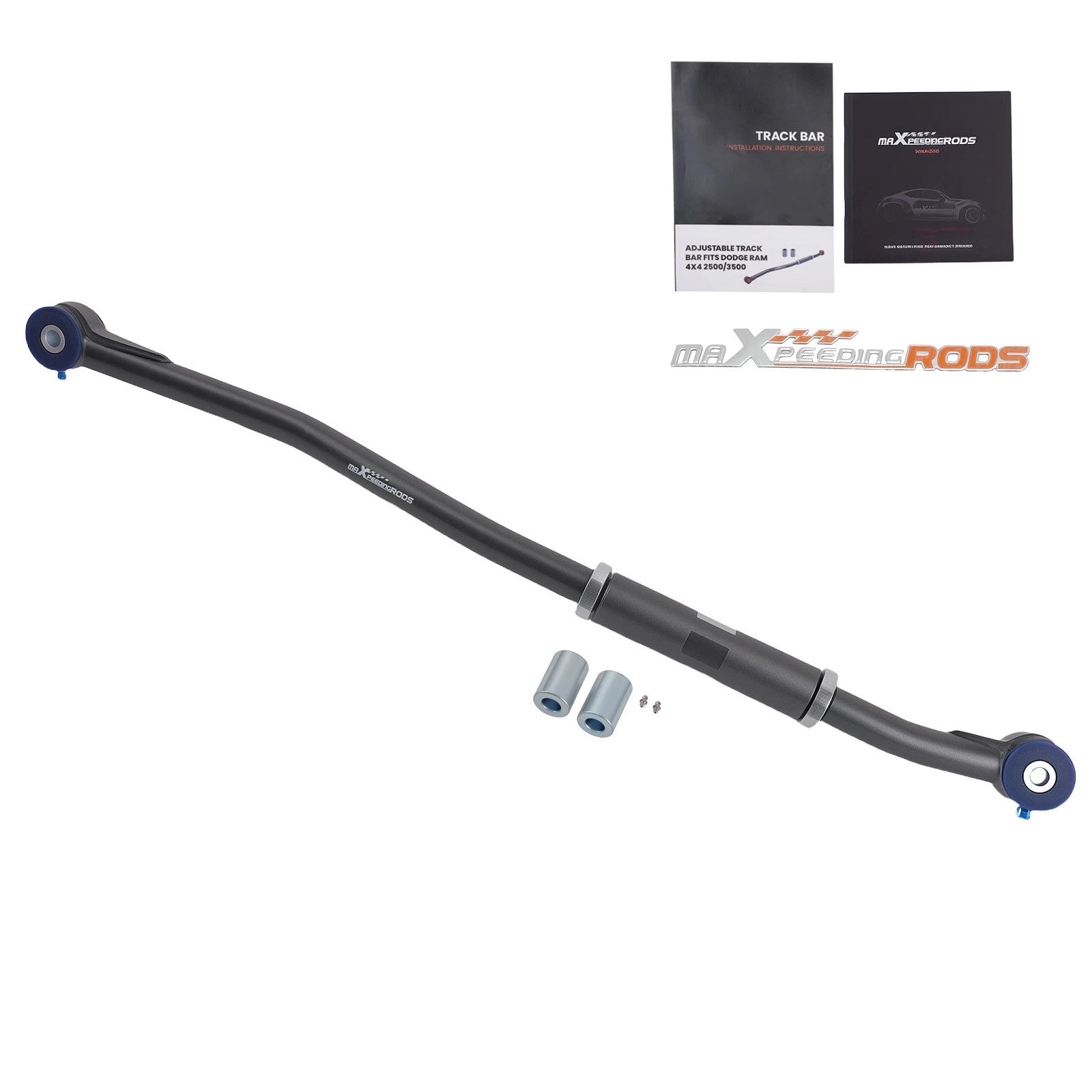 Set of 2 Front Upper & Lower Control Arms for Dodge Ram 2500 3500 (2003-2009)