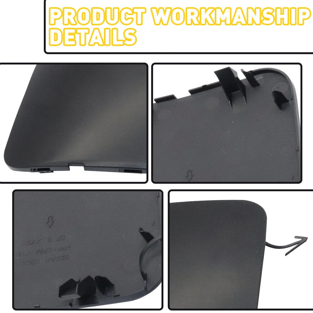 Front Bumper Tow Hook Eye Cover Cap for Nissan Murano (2015–2019)