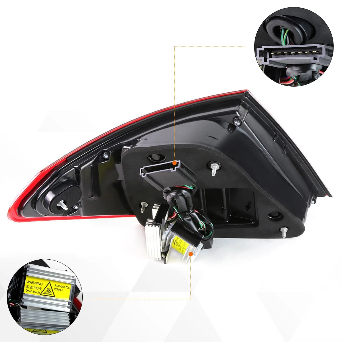LED Sequential Signal Tail Lights for BMW F10 Sedan (2011–2016)