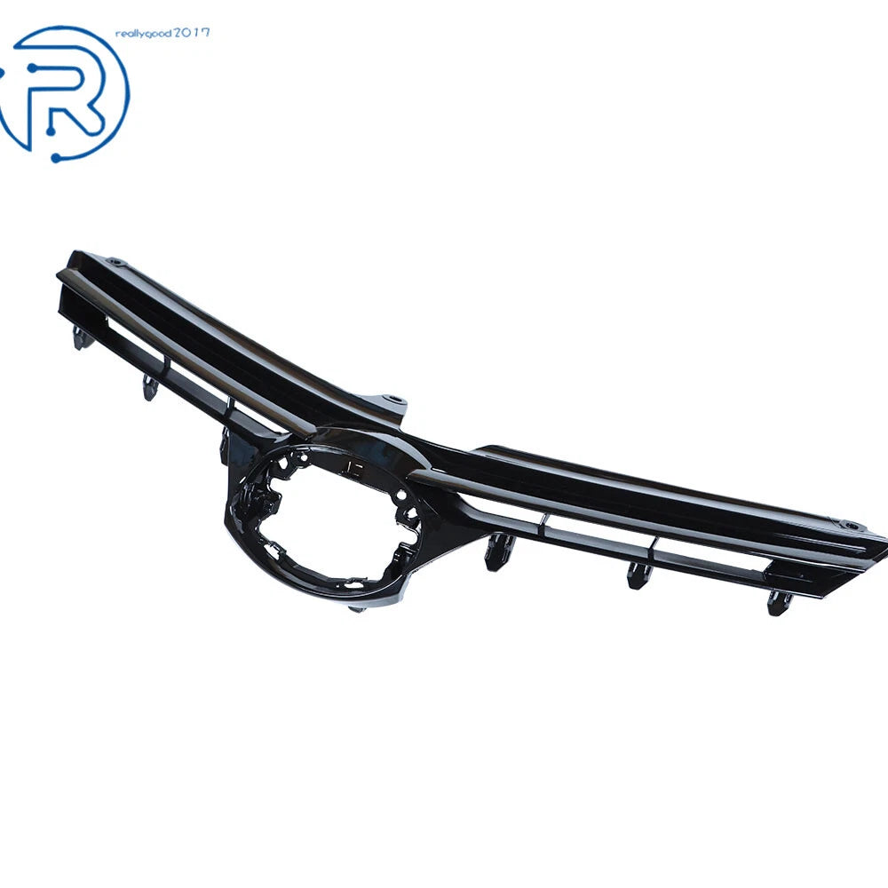 Front Bumper Upper Grille for Toyota Corolla (2017-2019) Glossy Black