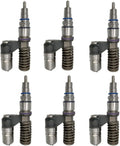 Set of 6 Fuel Injectors 1440579 0414701019 0414701027 for Scania DC12 DC16