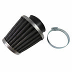 42mm Chrome Air Filter for ATV Quad Pit Bike Buggy Go-Kart Scooter