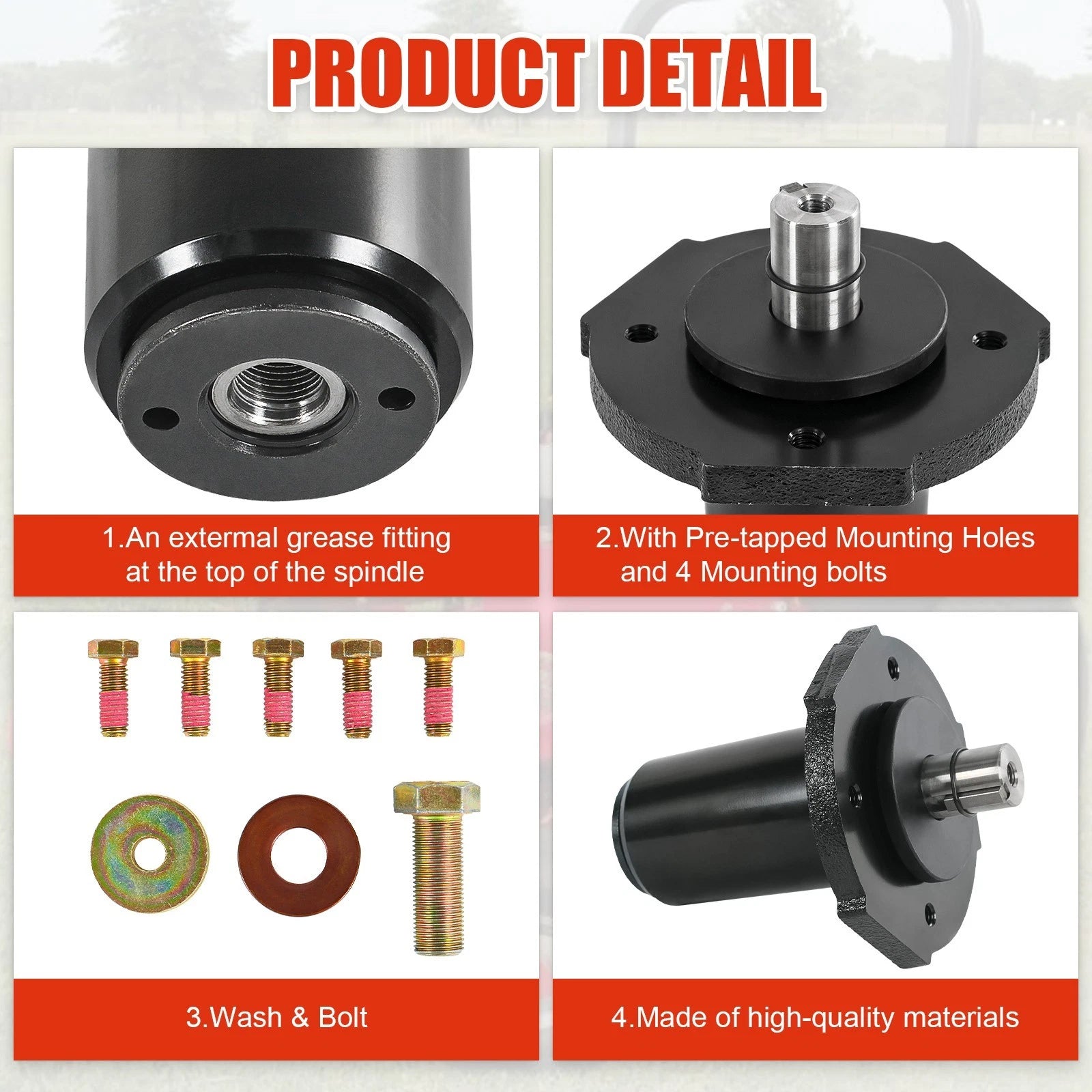 Spindle for Gravely Ariens 3x (2010-2023)