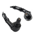 Black Saddlebag Skull Fingers Latch Handles for Harley Touring Bagger (2014- )