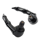 Black Saddlebag Skull Fingers Latch Handles for Harley Touring Bagger (2014- )