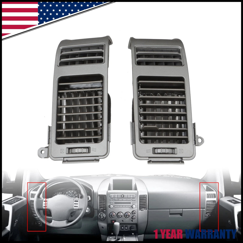 A/C Dash Air Vent Cover Trim for Nissan Titan Armada (2004–2006) LH RH