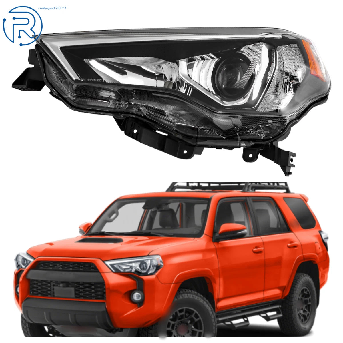 LED Driver Left Headlight Assembly for Toyota 4Runner (2021–2023)