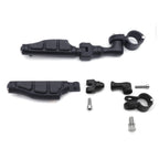 Adjustable 1.25" Black Foot Peg Kit for Honda GoldWing VTX1300 Valkyrie