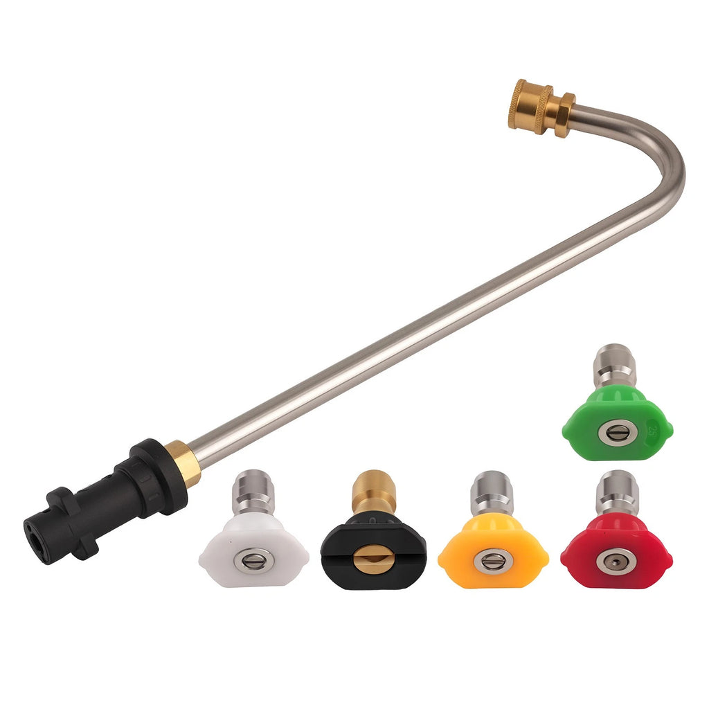 Gutter Cleaning Wand Kit for Karcher K2–K7 (5-Nozzle)
