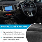 Dash Mat Dashboard Cover for KIA Sportage R (2011–2015)