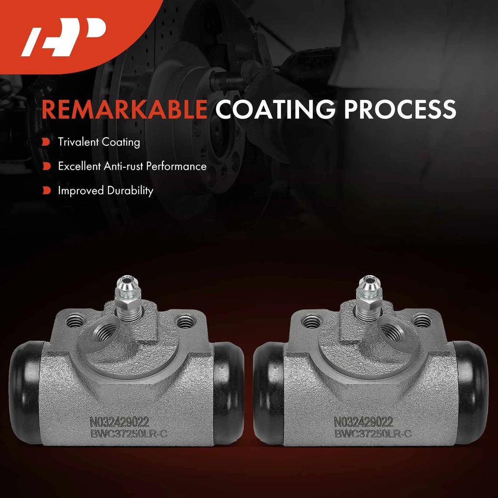 2x Rear Drum Brake Wheel Cylinders for Ford E-250 F-350 (2003–2004)