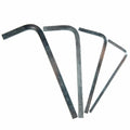 Set of 4 L Shape Square Head Wrench 4 Point Screwdriver 3-6mm
