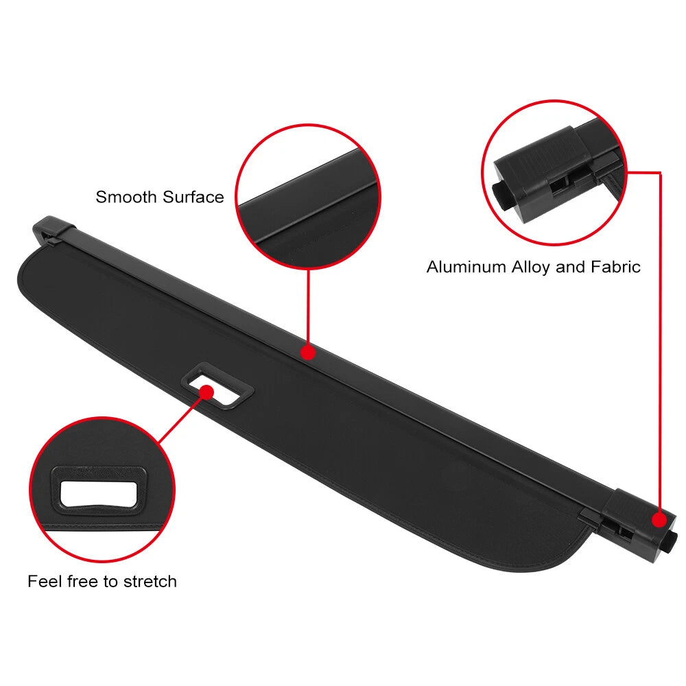 Retractable Rear Cargo Security Trunk Cover for Lincoln Aviator (2020–2024)