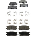 Set of 4 Semi-Metallic Brake Pads for Isuzu Rodeo (1994–2001)