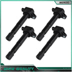 Set of 4 Ignition Coils for Honda CR-V 2.4L (2010–2014), Crosstour 2.4L (2012–2015)