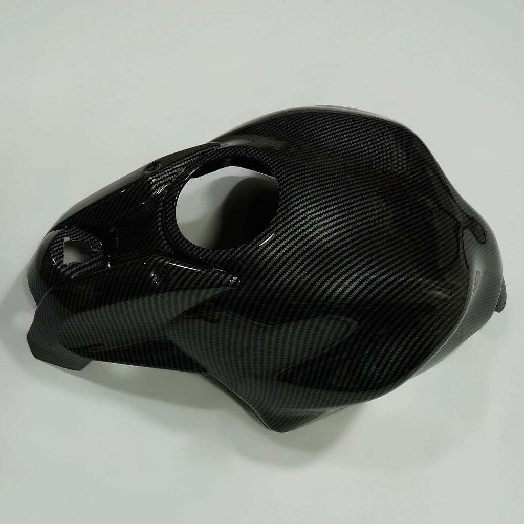 Carbon Fiber Look Fuel Gas Tank Cover for Kawasaki Ninja 650 (2017–2025)
