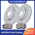 Front Brake Rotors & Ceramic Pads for Nissan Altima (2014–2019)