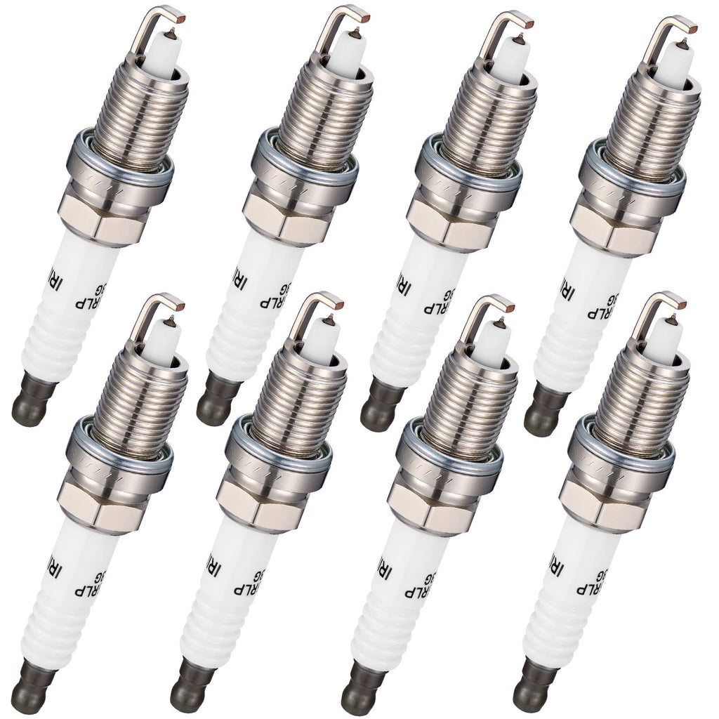 Set of 8 Ceramic Iridium Spark Plugs for Volkswagen Routan (2009–2010)