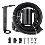 Oil Catch Can Separator for Ford F150 2011–2021 2.7L 5.0L Raptor 3.5L Black